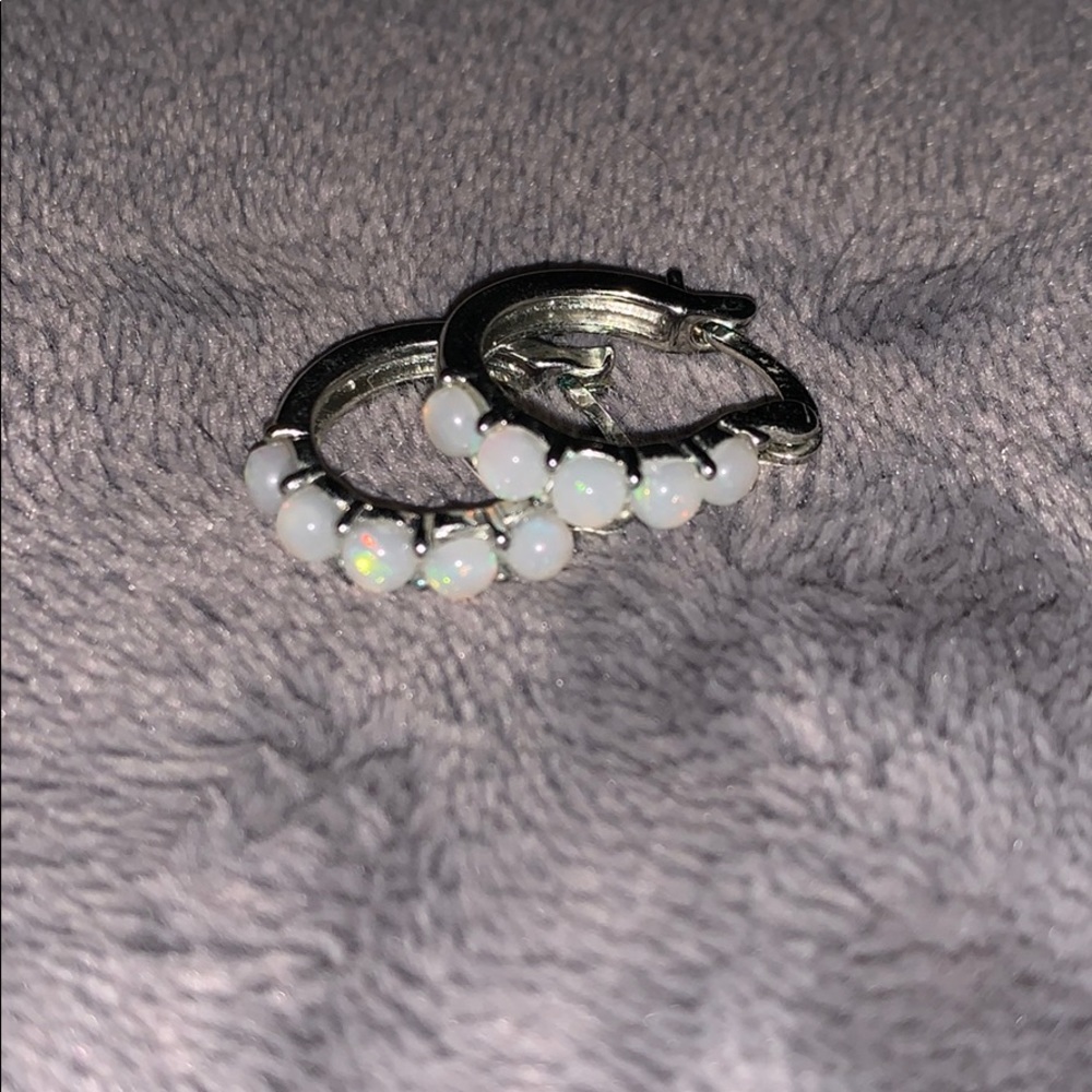 Gorgeous opal earrings